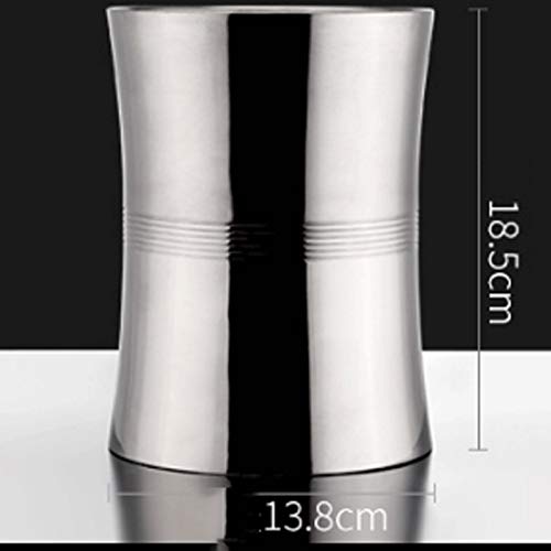 Bar Herramientas barware Vino cóctel Cerveza Herramientas Kits Acero Inoxidable champán Barril Cerveza Barril Grueso Cubo de Hielo Botella de Vino (16 cm)
