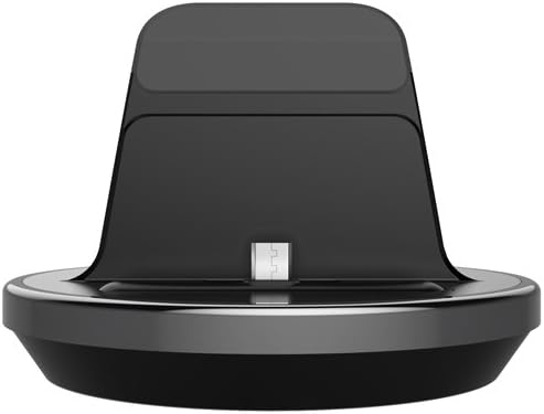 Miniatura 2 de Dock para Samsung Galaxy Note 2, Note 4, Note 5 o Note Edge (cargador de CA incluido) (funciona con fundas resistentes, de doble capa, delgadas y