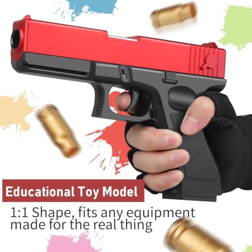 Generic Toy Pistol with Soft Bullets, Red - Image 7