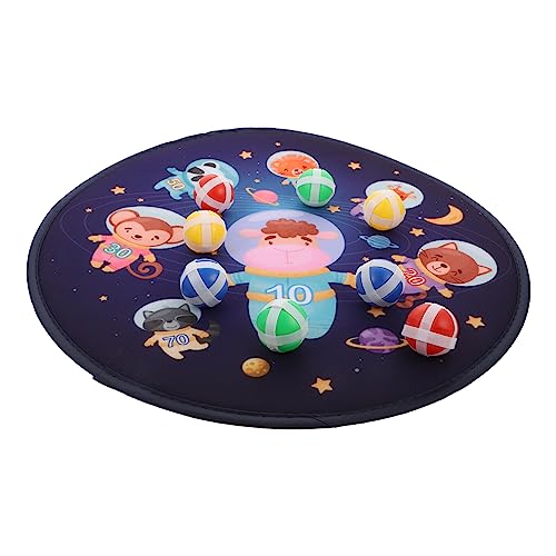 ifundom 1 Juego Bola Pegajosa Juguetes Juguete para Lanzar Pelota Pegajosa Juguete Tablero De Juguete Plato De Juguete Juego Juguete Tirar Juguete Arrojar Juguete Paño Púrpura