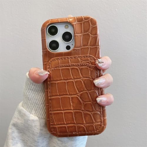 �����N���R�_�C�������U�[�X���b�g�J�[�h�o�b�O�d�b�P�[�X iPhone 16 15 17 Pro Max Air 14 13 12 11 7 8 Plus �ϏՌ��J�o�[ �u���E�� iPhone Air�p