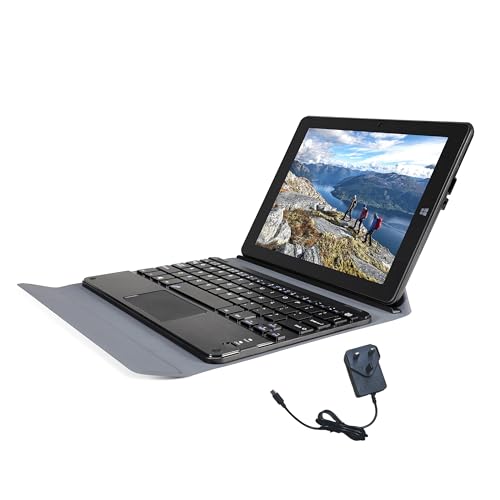 Tibuta W100 Mini Laptop Windows 11 Processor 8 9 inch HD Touch Screen (1536 x 2048 IPS) with Detachable Keyboard 4GB RAM 64GB ROM Business Study and Entertainment (QWERTZ German)