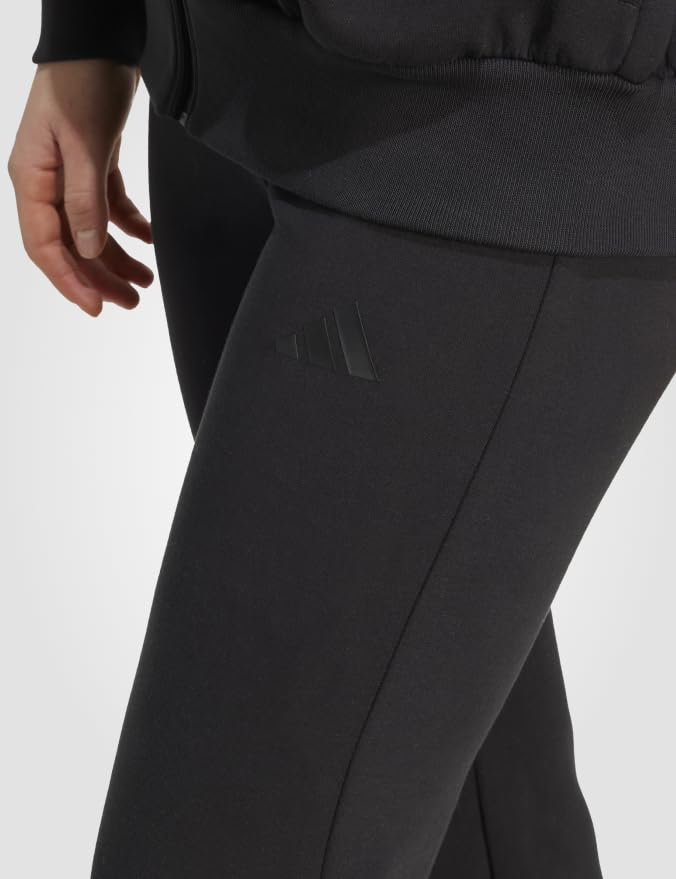 Adidas Women's All SZN Soft Lux Flared Pants, Black, X-Small - image 4
