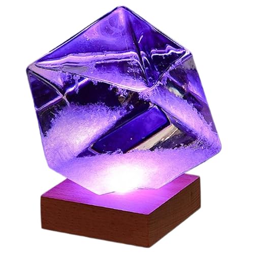 Prédicteur météorologique en verre tempête : idée cadeau originale