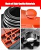 Conjunto de cubierta de embrague con freno de cadena para Husqvarna 435 440 440e | Reemplaza 536329204, kit de tambor de embrague con piñón de dientes rectos, bomba de aceite y tope de garras para motosierra 440 440e 325-7T 6