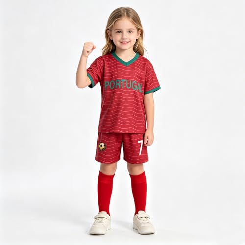 Mukola Kids Fan Soccer Jersey Set
