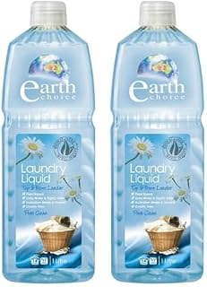 Earth Choice Liquid Detergent - 1 L (Pack of 2)