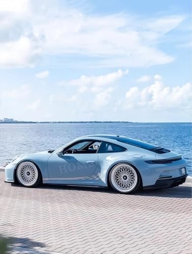 Image of HOME13Premium Baby Blue Glossy Self-Adhesive Vinyl Wrap for Car, Bike Sticker Scooty Interior & Exterior Decorative Wrap Sticker & Decal Roll Air-Release Film (Baby Blue Gloss, 20 Inch x 150 Inch)