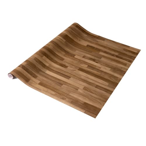 67.5cm x 2m d-c-fix WALNUT BLOCK sticky back plastic vinyl wrap film