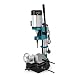 KATSU Tools Bench Morticer with Cast Iron Sliding Table 750W, Mortising Tenon Machine for Woodworking Drilling Wood Metal Milling Slotting, 10mm (3/8") Chisel Included, Model 161250