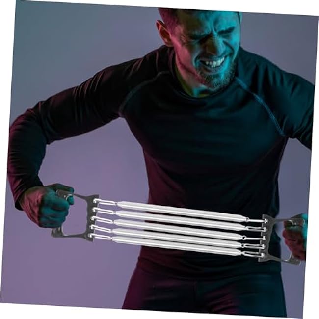 Detachable Chest Expander Exercise Handle Spring Steel Fitness Tool for Men