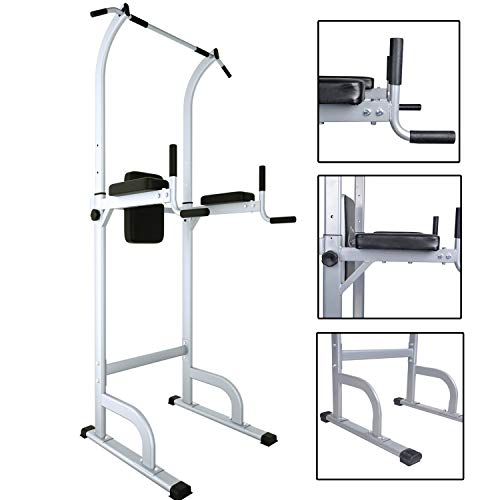 Wonlink Power Tower Pull-up Dip Station Adjustable Fitness Muscle Training