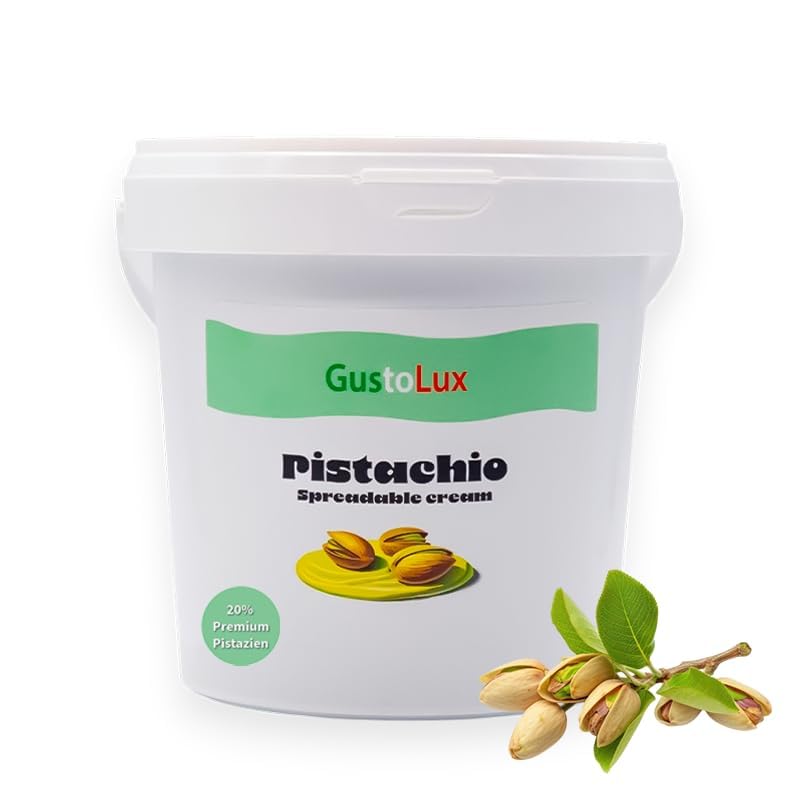 Pistaziencreme 500g 20% aus Sizilien für Dubai Schokolade Streichcreme Brotaufstrich
