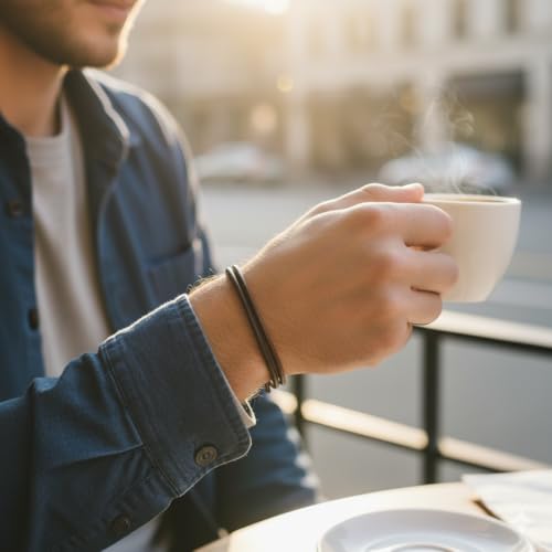 GENIQUE Adjustable Genuine Leather Bracelet