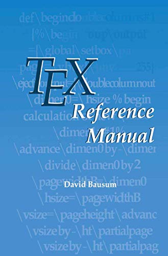 TeX Reference Manual view 2