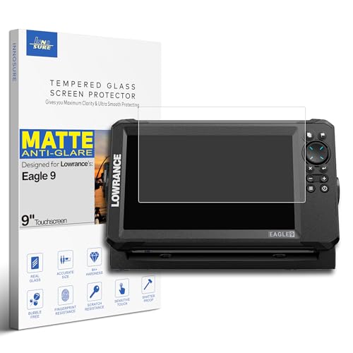 Verre trempé Lowrance Eagle 9 mat anti-reflet pour écran tactile