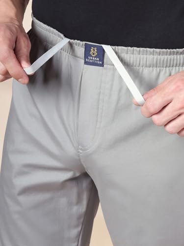 Image of Urban Scottish 100% Comfortable Men's Lounge Pants, Leisure-Wear withn Elastic Waist-Band & Regular Fit, Machine Washable Stayt Home Clothing, Expert Craftsmanship Featuring Plush to The Touch Feel