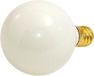 Bulbrite Incandescent G12 Candelabra Screw Base (E12) Light Bulb, 10 Watt, White