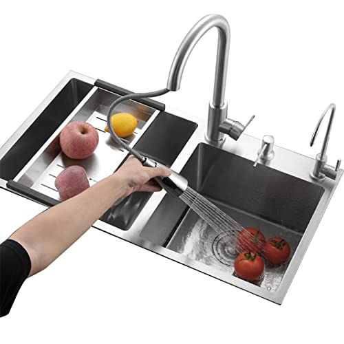 アンダーマウントキッチンファミリー絶妙なシンクキッチンファミリー