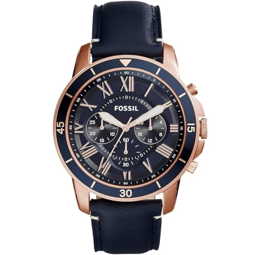 Image of Fossil Grant Sport Chronograph Blue Dial Men's Watch FS5237