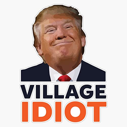 Magnet Donald Trump Village Idiot Magnetic Sticker Decal 5