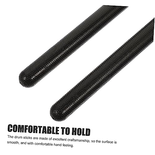 Yardwe 3 pares de baquetas de nylon para batería miniatura 6