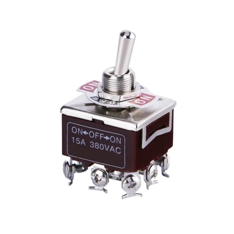 Interrupteur à bascule 15A 250V 1021 bipolaire à contact argent pour circuit