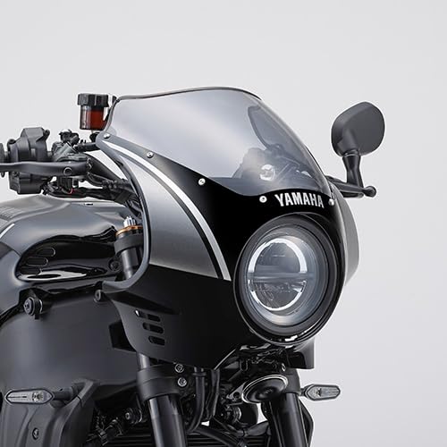 YAMAHA フロントカウル XSR900（’24） Amazon | YAMAHA（ヤマハ） フロントカウル ブラック/シルバー