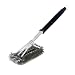 Grill Brush, AuralFresh BBQ Brush Cleaner 3 in 1 Stainless Steel Woven Wire Barbecue Grill Brush with Bristles for Ceramic, Iron, Gas & Porcelain Barbecue Grates