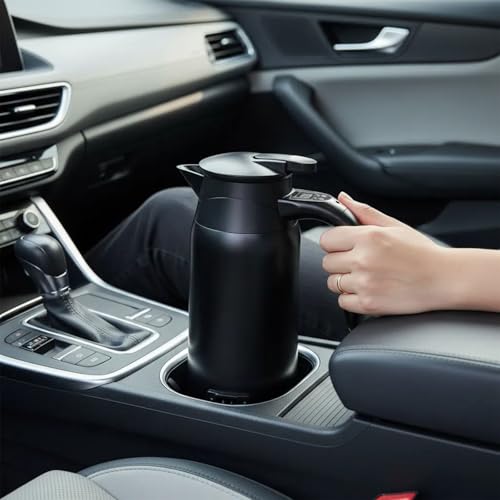 Calentador de coche de acero inoxidable 12V 24V de 800ml con pantalla digital 2