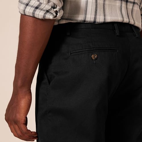 Image of Amazon Essentials Men's Classic-Fit Wrinkle-Resistant Flat-Front Chino Pant (Available in Big & Tall)
