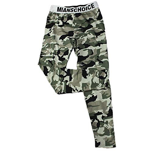Pantalons thermal underwear tomboy trans lesbiennes coton camo chaud