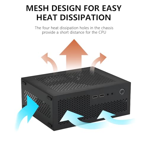 Carcasa PC ITX A09 para montar tu centro multimedia HTPC de salón y cine en casa 3