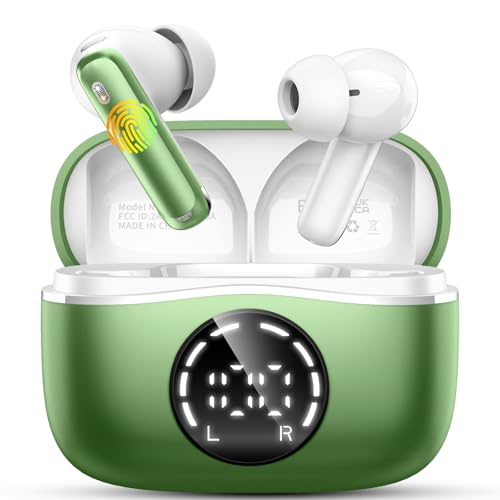 chalvh Écouteurs Bluetooth True Wireless Earbuds