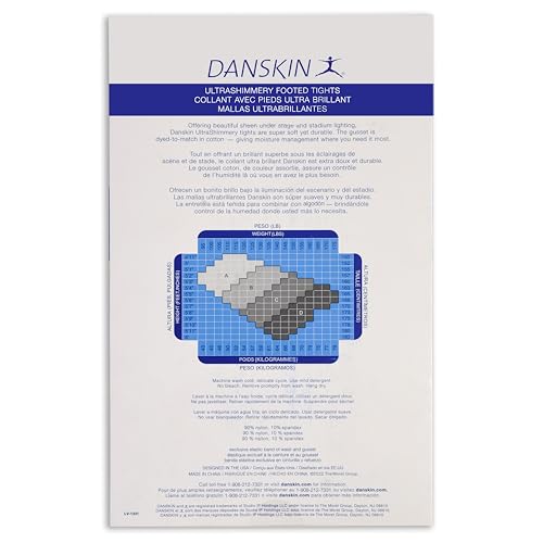 Image of Danskin Women's Shimmery Footed Tights