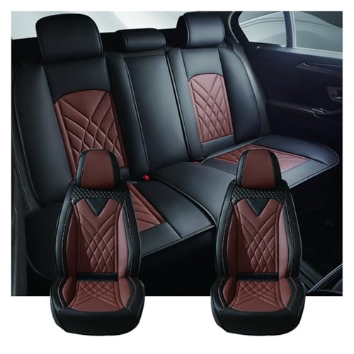 Housses de siège auto Fiat Grande Punto protection intérieur voiture marron