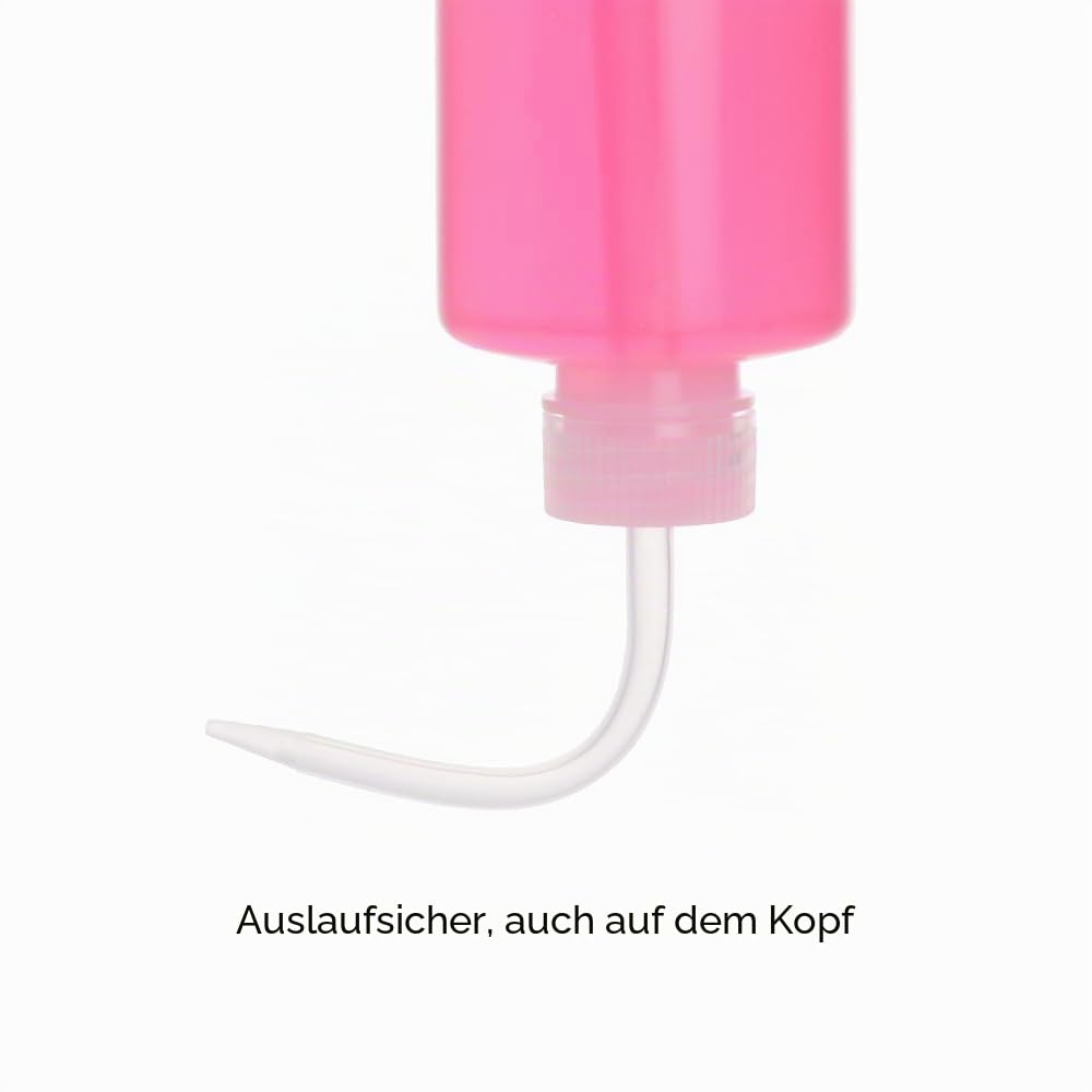 stonylab 2er Pack 500 ml Waschen Flasche Kunststoff, Squeeze Flasche Spritzflasche, LDPE Material mit schmalem Mund, Squeeze Wash Bottle für Laborreinigung Pflanzenbewässerung, 17 oz