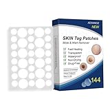 144 piezas/caja de parches para espinillas, parches invisibles para acné hidrocoloide para imperfecciones, granos y brotes, cubierta de manchas fácil de usar para día y noche, eliminación de verrugas
