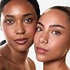 Palladio Skin Tint with Aloe, Niacinamide and Hyaluronic Acid, Sheer to Medium Coverage, Glowy Finish, Brightening and Blurring Lightweight Foundation Makeup (Fair Porcelain) #6