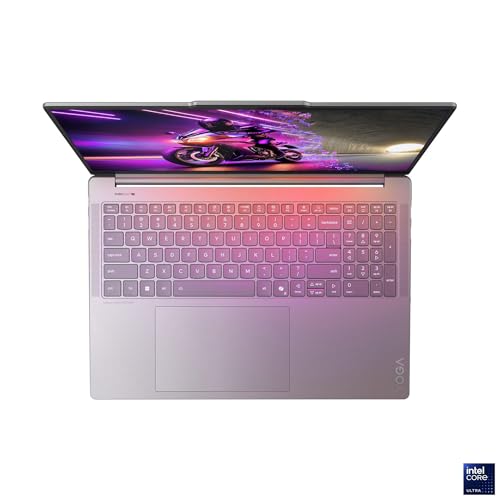 Image of Lenovo Yoga Pro 9i 16 inch 2.8K WQXGA+ (2880x1800) OLED Touch, Intel Ultra 9-285H, 32GB LPDDR5x RAM 2TB SSD, NVIDIA GeForce RTX 5050, WiFi7, Backlit KB, Win11, Luna Grey, w /2TB USB Drive, W /GaLiMu
