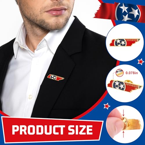 25 Pcs USA State Lapel Pins Bulk Texas California Florida Tennessee South Carolina Patriotic Traveler Souvenir Gifts2