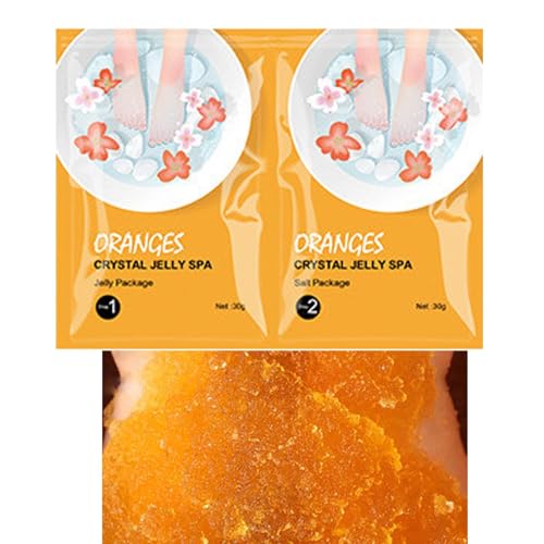 Pédicure Pieds secs - Spa Régénérant Pour Les Pieds, Sels De Pieds Pour Les Femmes Et Les Hommes, Bain De Pieds En Gelée - Bain De Pieds En Gelée De Cristaux |