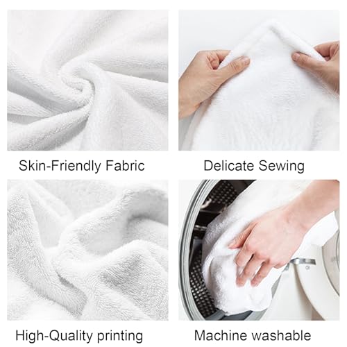 Custom Blanket with Picture Text Personalized Photo Blanket Customized Blanket for Christmas Valentine's Day Birthday Gifts Customized Gifts for Mom Dad Couple Girlfriend Boyfriend Wife Husband - Image 4