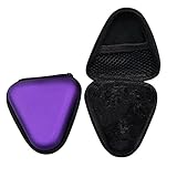 Dustproof Bag Box Case for Bitcoin Commemorative Coins Gift Toy,Tuscom Protective Storage Bag Carry Case Box (Purple)