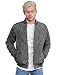 Youstar Men's Classic Quilted Padded Bomber Jacket