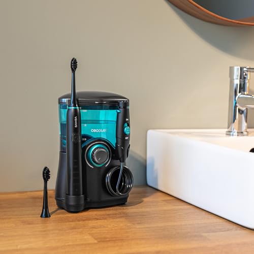 Cecotec Mundpflegezentrum Bamba ToothCare Jet Clean. 18 W, 600-ml-Irrigator, 10 Druckstufen, 7 Aufsätze und elektrische Zahnbürste mit 5 Modi – Bild 4