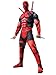 Rubies Disfraz Deadpool Deluxe para adultos, Jumpsuit con pecho musculoso, cubrebotas y máscara, Oficial Marvel para Carnaval, Halloween, Fiestas