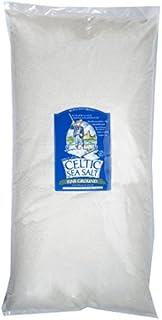 Fine Ground Celtic Sea Salt – (1) 22 Pound Bag of Nutritious, Classic Sea Salt, Great for Cooking, Baking, Pickling, Finishing and More, Pantry-Friendly, Gluten-Free, Kosher and Paleo-Friendly