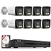 Produktbild HiLook® by HIKVISION Überwachungskamera Set mit KI Personenerkennung und Hybrid Light Farbnachtsicht 8MP 4K PoE 8 Kameras IP67 wetterfest 2TB NVR vandalismusgeschützt Outdoor App Steuerung