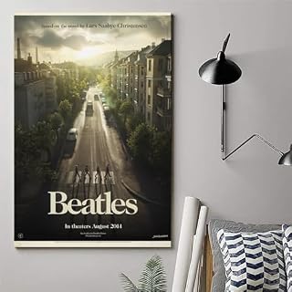 YBRAVO Poster mural décoratif sur toile pour chambre à coucher Motif Beatles 30 x 45 cm - Les Beatles, Paul McCartney, John Lennon, RIngo Starr, George Harrison YBRAVO Poster mural décoratif sur toile pour chambre à coucher Motif Beatles 30 x 45 cm – Image 6